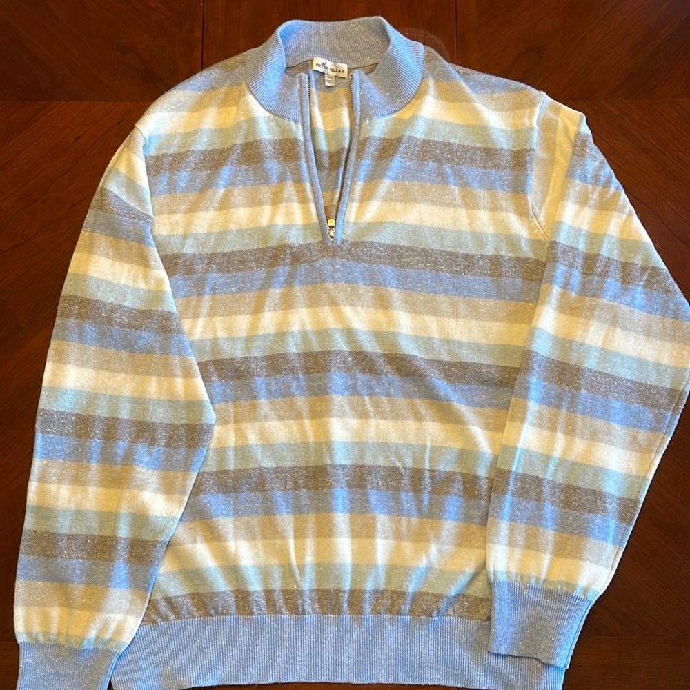 Men’s Peter Millar Zip sweater XXL